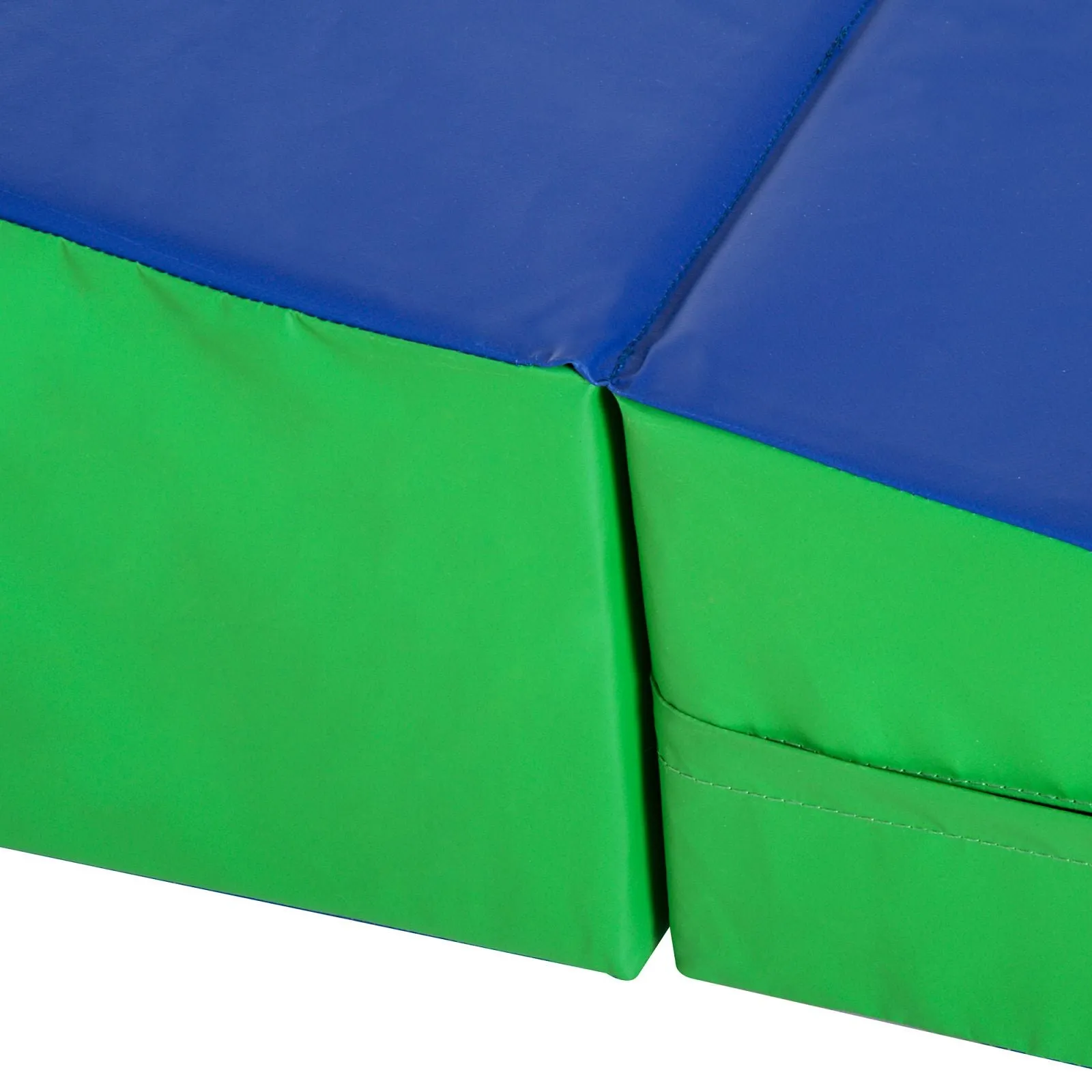 EASYCOMFORT Materasso Training Pieghevole per Fitness Ginnastica Artistica, Blu verde, 180x90x40cm