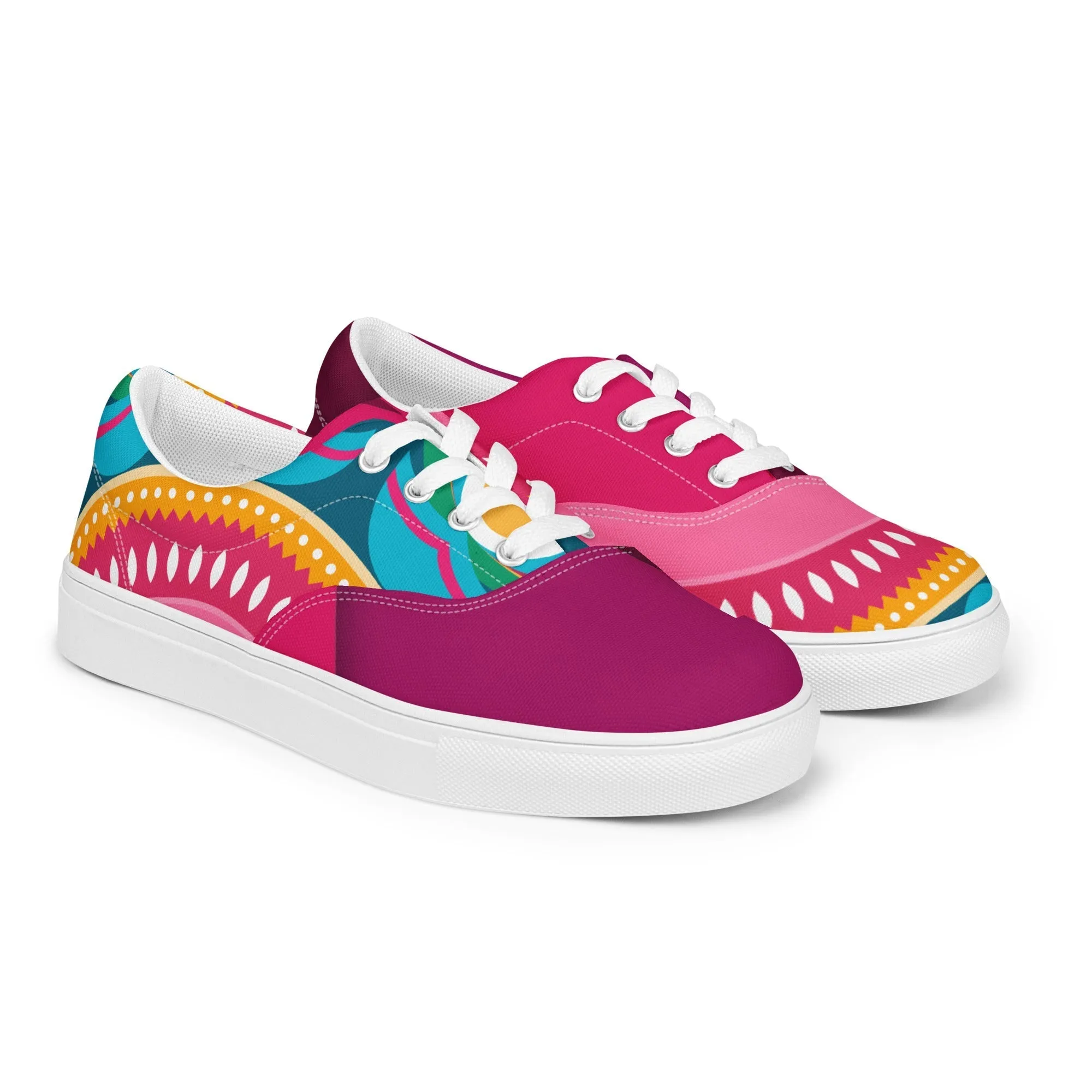 Fiesta Women’s Canvas Lace-Up Sneakers