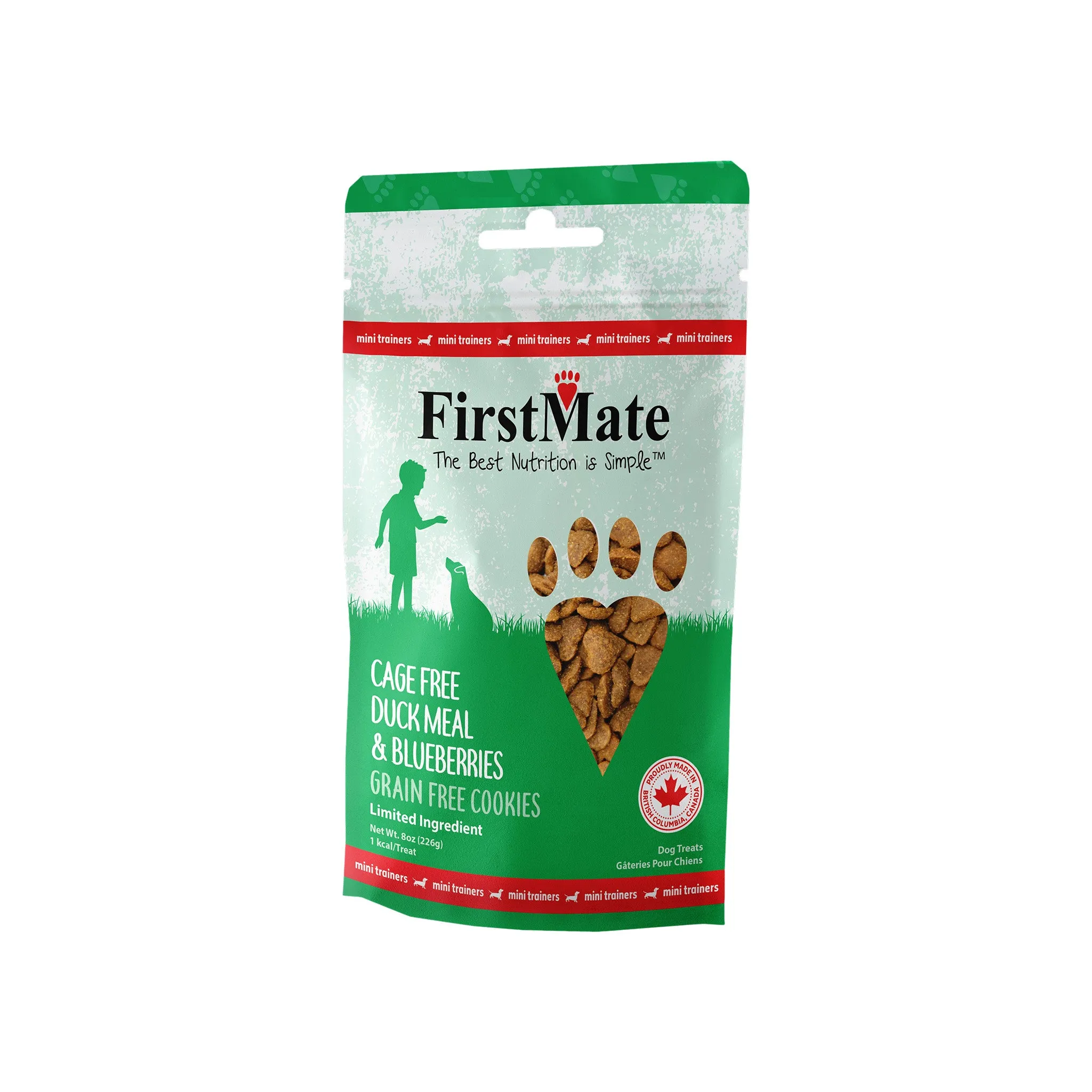 FirstMate Grain-Free Mini Cookies Treats for Dogs