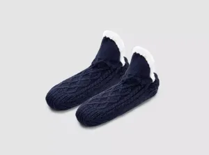 FitVille Fluffy Cozy Non-slip Slipper Socks (Unisex)