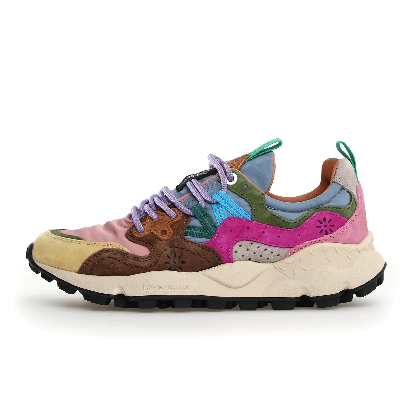 Flower Mountain Yamano 3 Sneaker (Women) - Cream/Pink/Light Brown