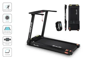 Foldable LCD Treadmill with 12 Programs, 2.5HP Motor - Everfit