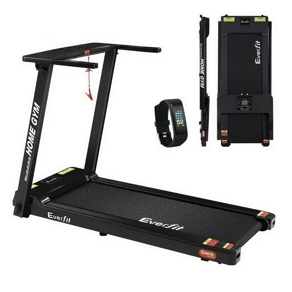 Foldable LCD Treadmill with 12 Programs, 2.5HP Motor - Everfit