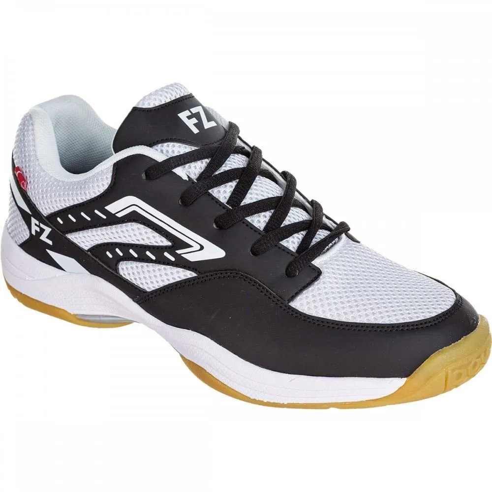 FZ Forza X-Pulse Unisex Badminton Shoes Power Cushion Black/White Indoor Trainer