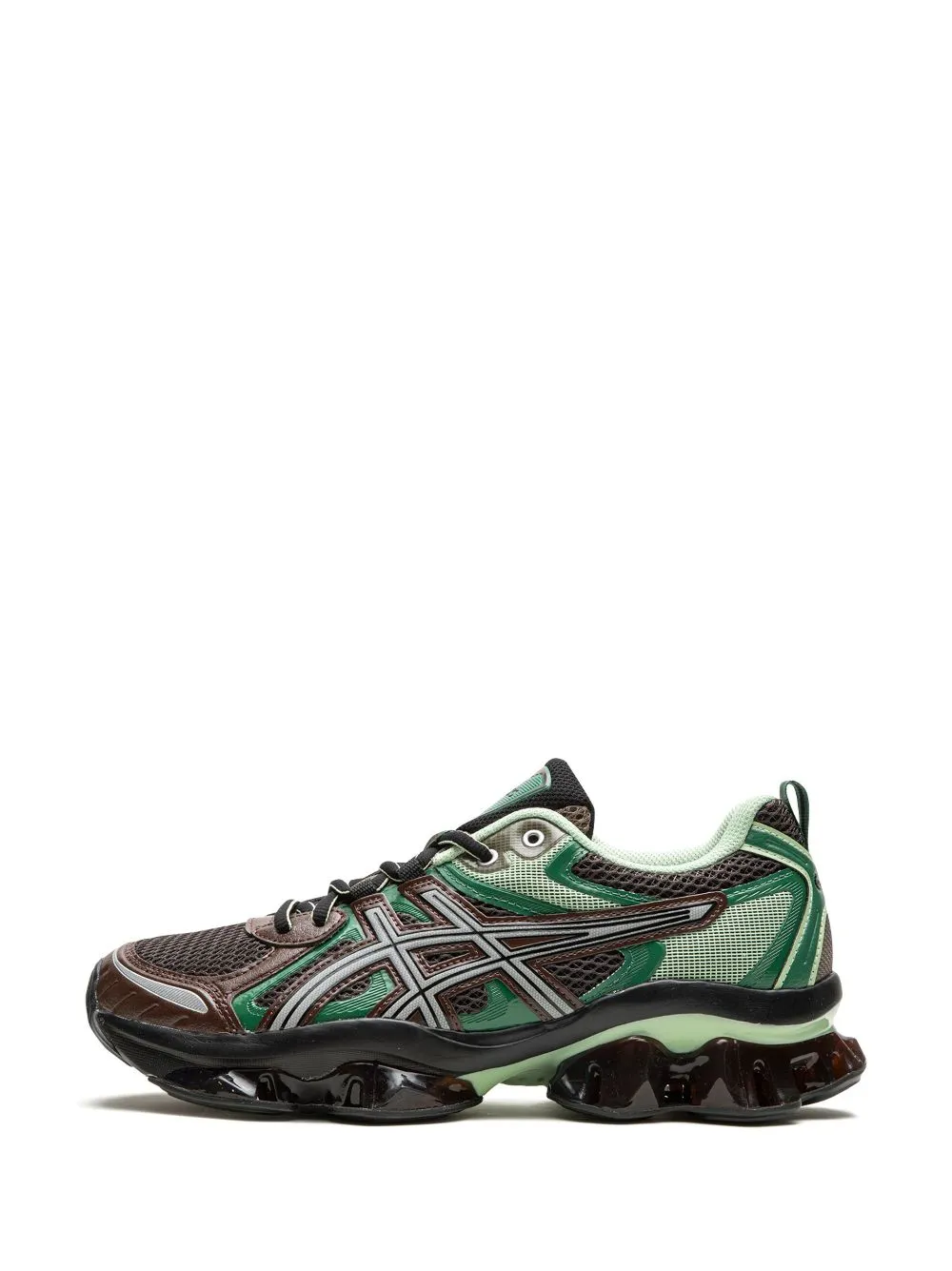 GEL-Quantum Kinetic "Dark Sepia Shamrock" sneakers