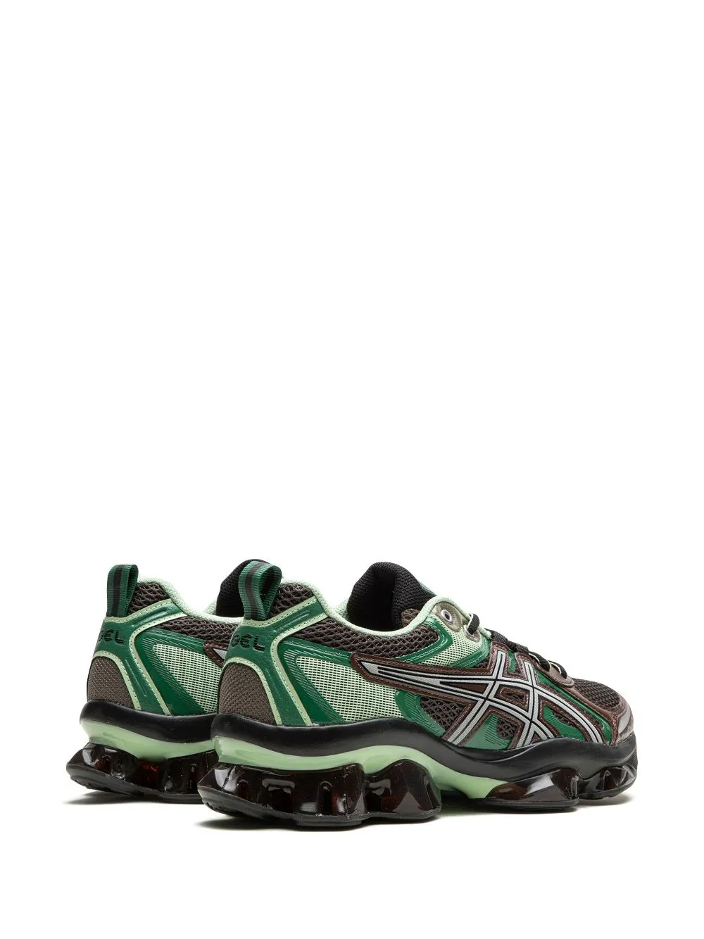 GEL-Quantum Kinetic "Dark Sepia Shamrock" sneakers