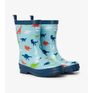 Hatley Prehistoric Dinos Shiny Rain Boots