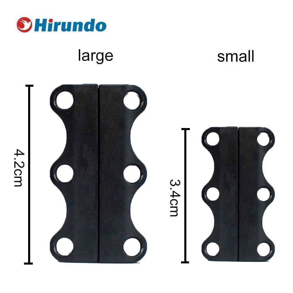 Hirundo Magnetic Shoe Buckles,One Pair