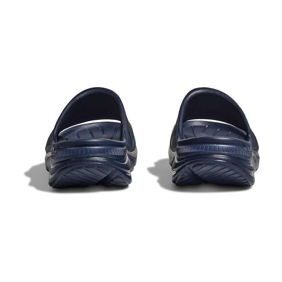 HOKA All Gender Ora Athletic Slide Varsity Navy/White