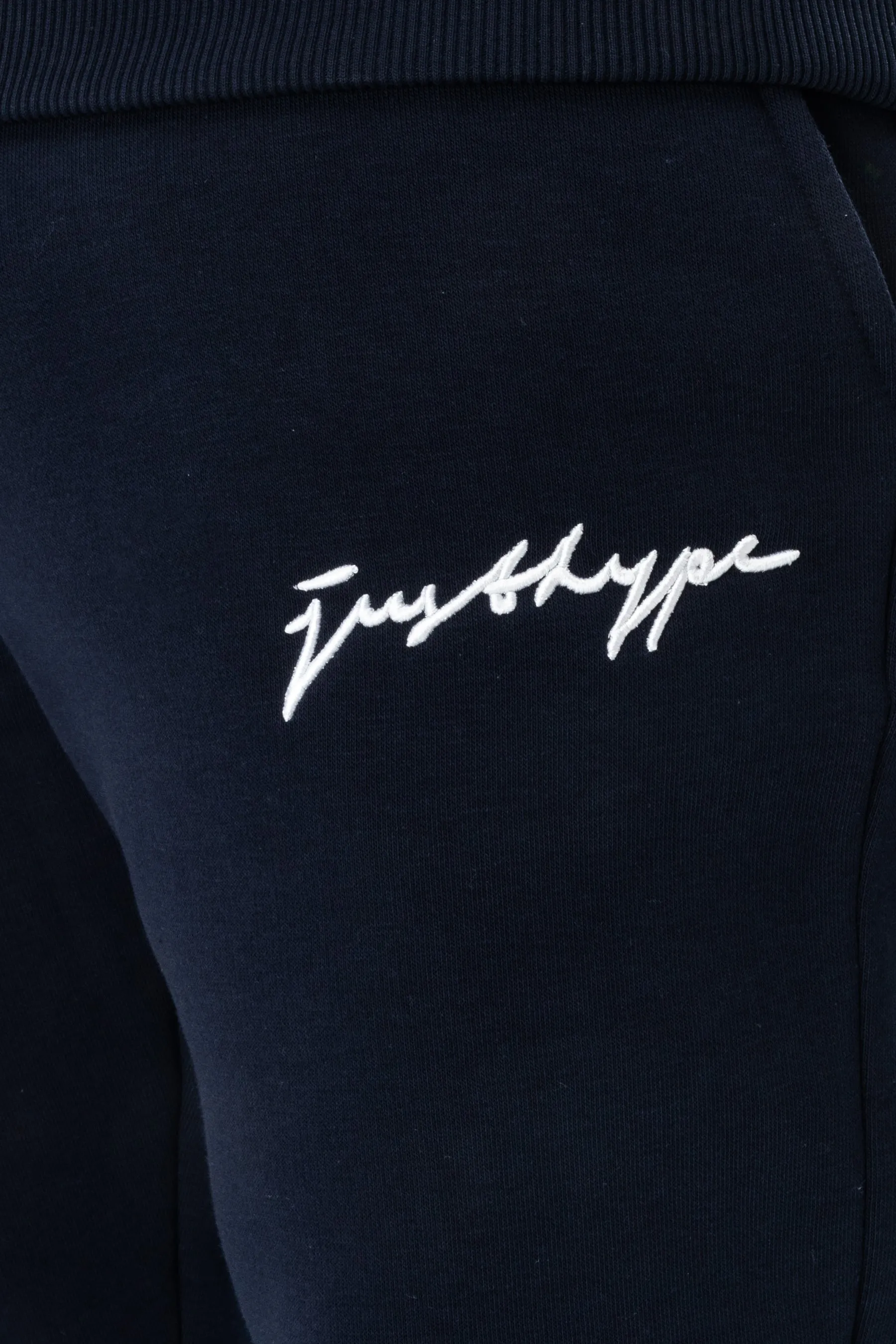 Hype Navy Scribble Logo Men'S Joggers