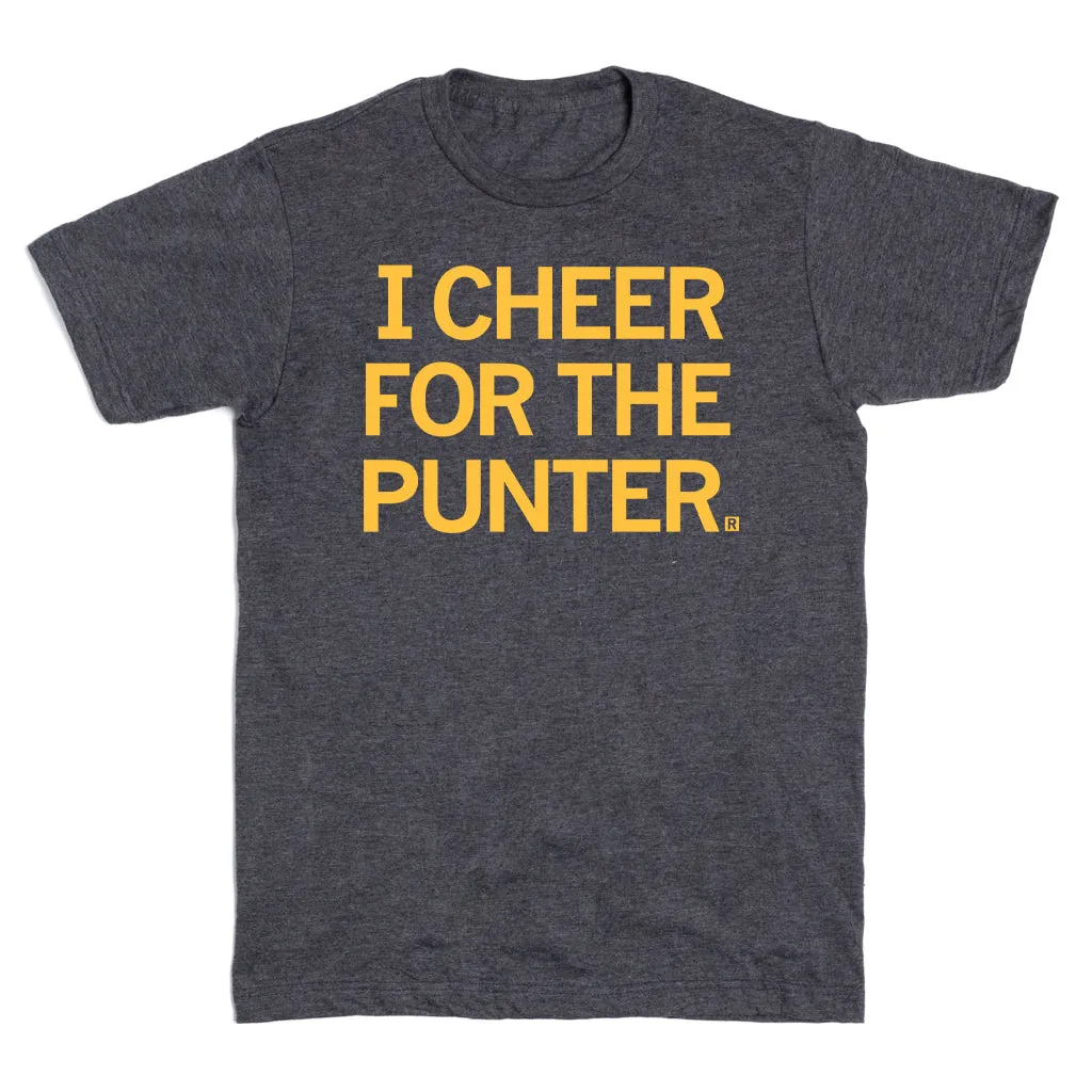 I Cheer For The Punter Charcoal