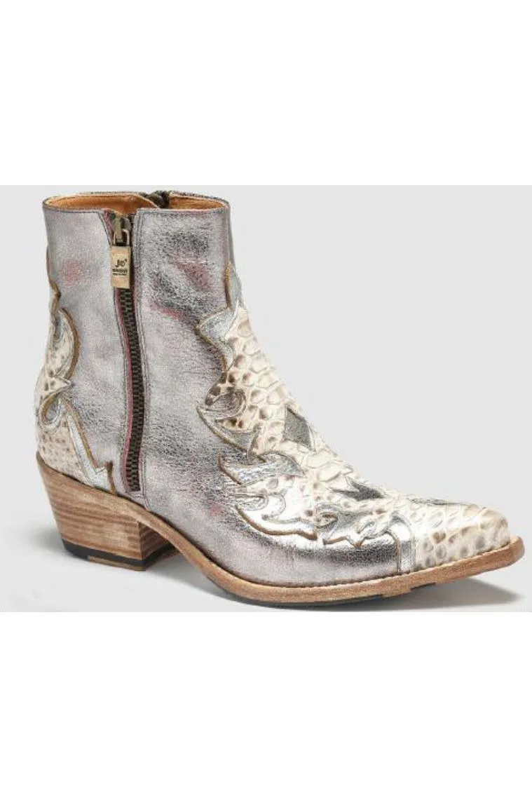 Jo Ghost Tanya 3307 Western Ankle Boot | Calz. Donna Moka F. Cuoio