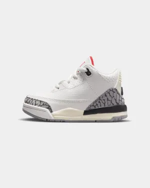 Jordan Infants' Jordan 3 Retro (TD) Summit White