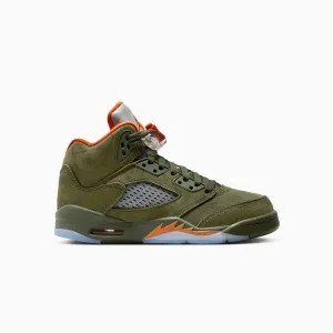 Kid's Air Jordan 5 Retro "Olive" Grade School