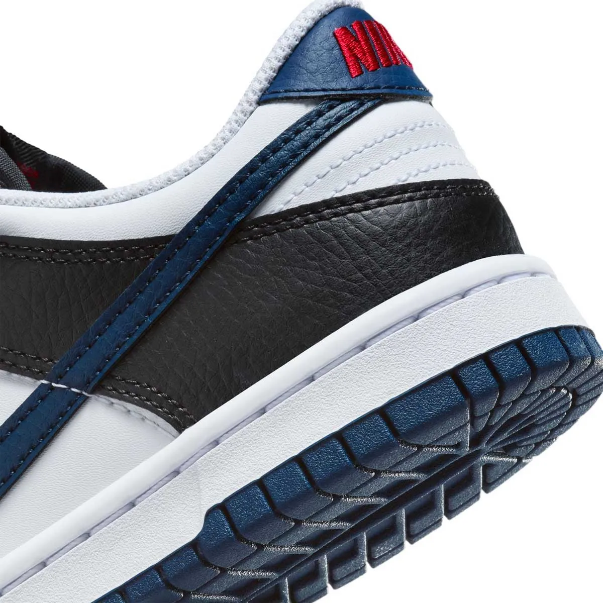 Kids Dunk Low 'Black Midnight Navy'