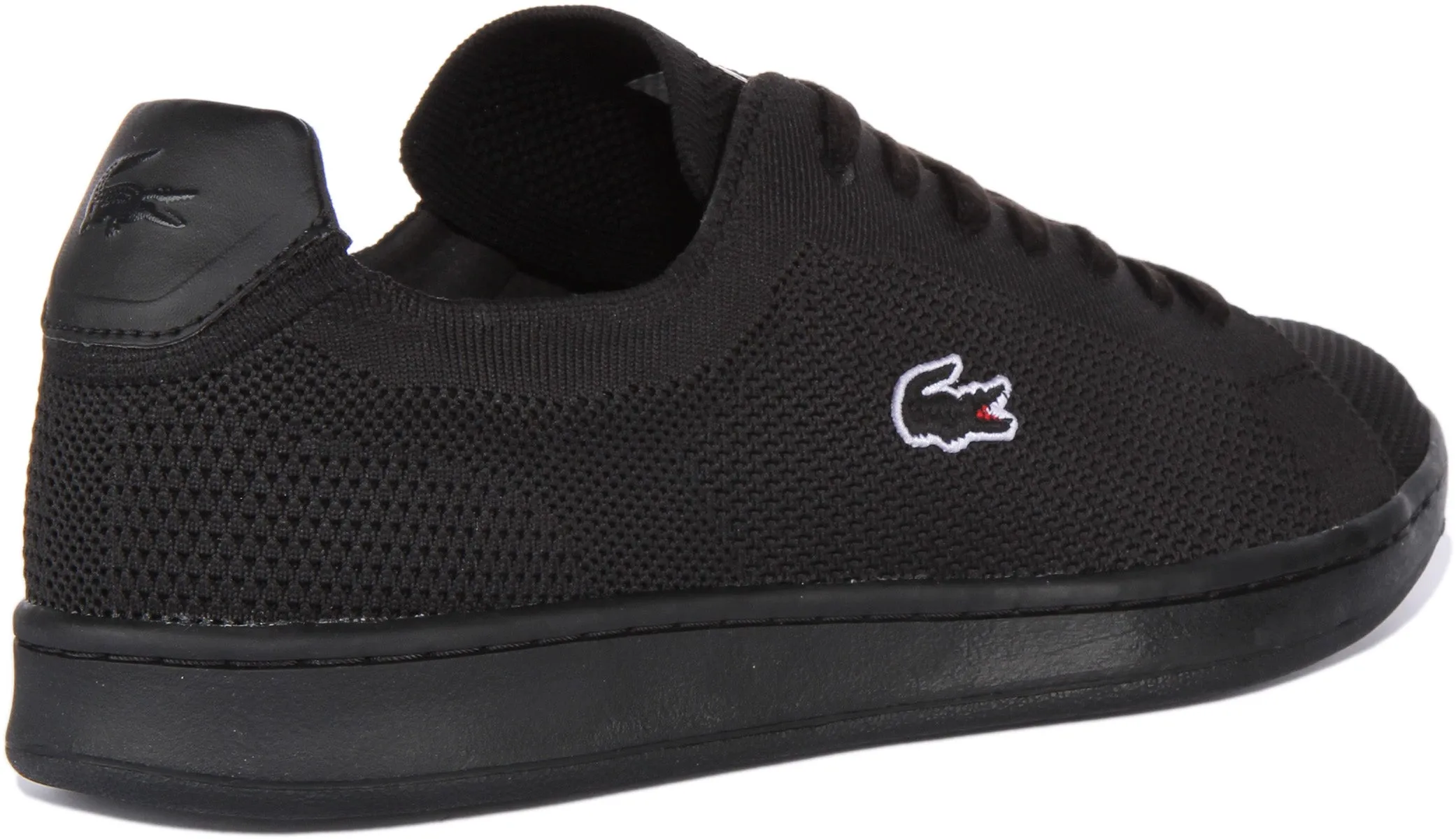 Lacoste Carnaby Piquee In Black Black For Men