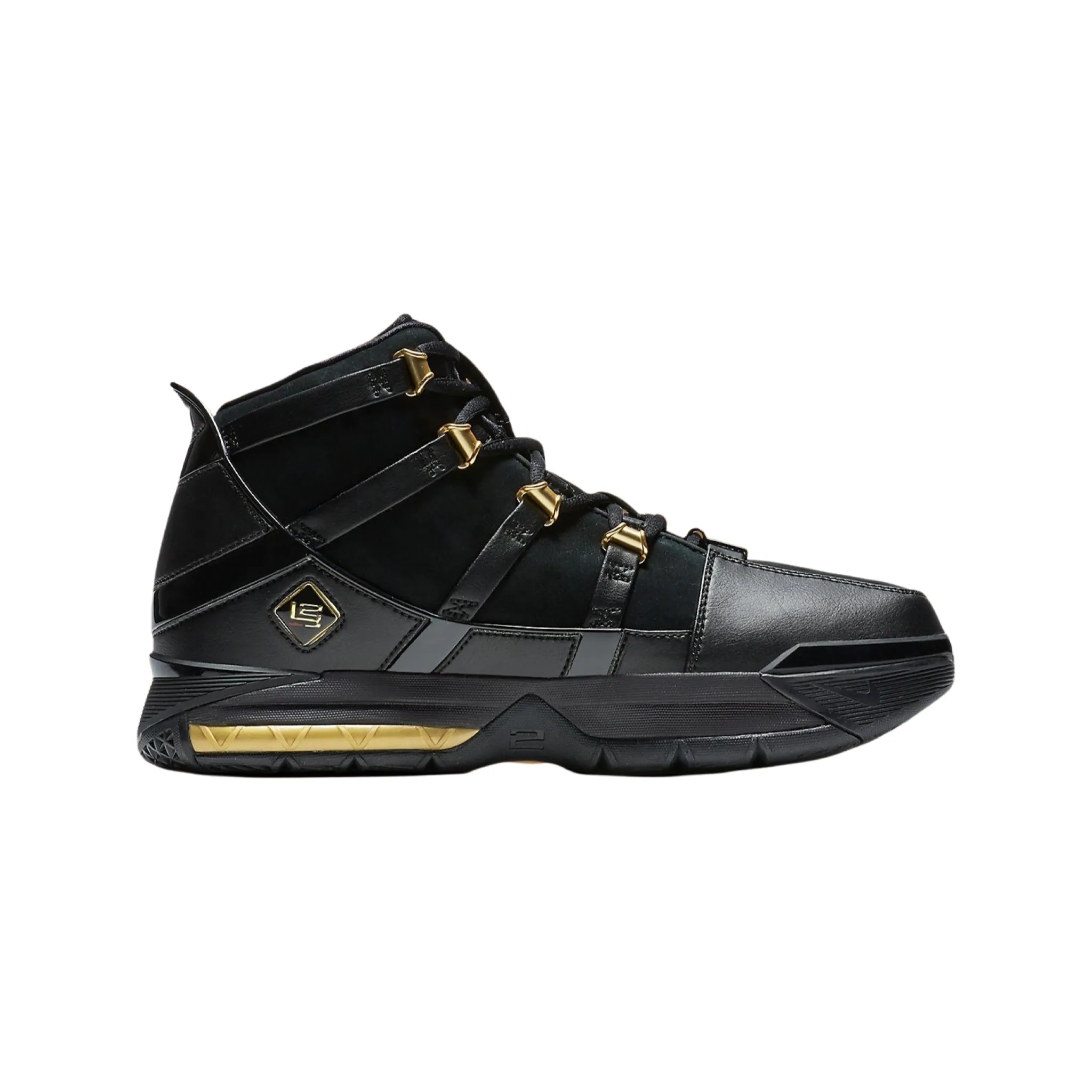 Lebron Zoom 3 Black Metallic Gold 2018