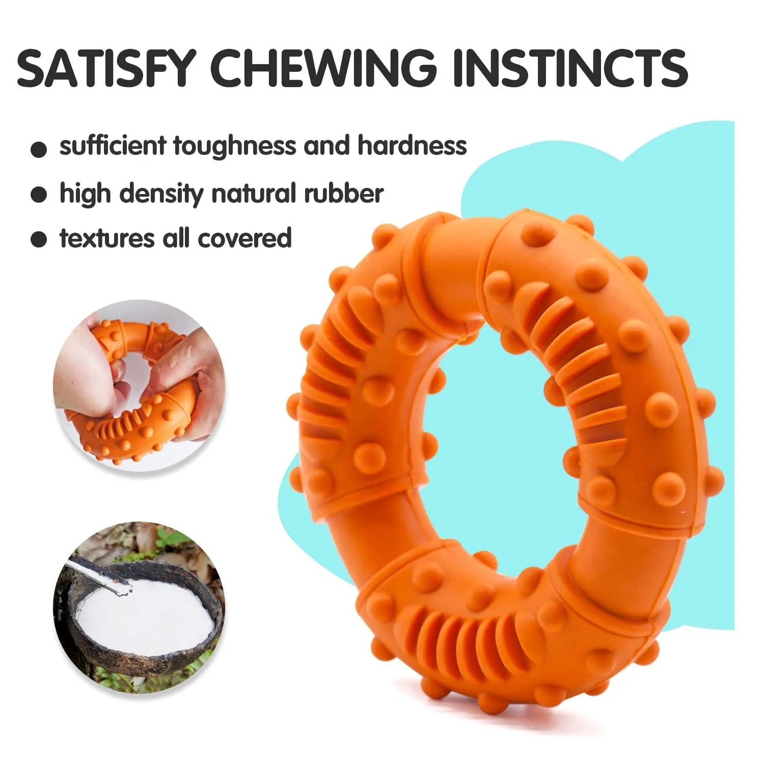 LEGEND SANDY Teething Puppy Chew Toys Pack of 14 Toys