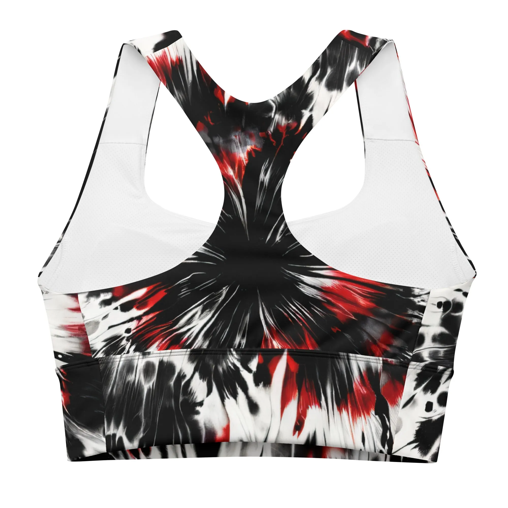 Longline Sports Bra Vampire's Veil