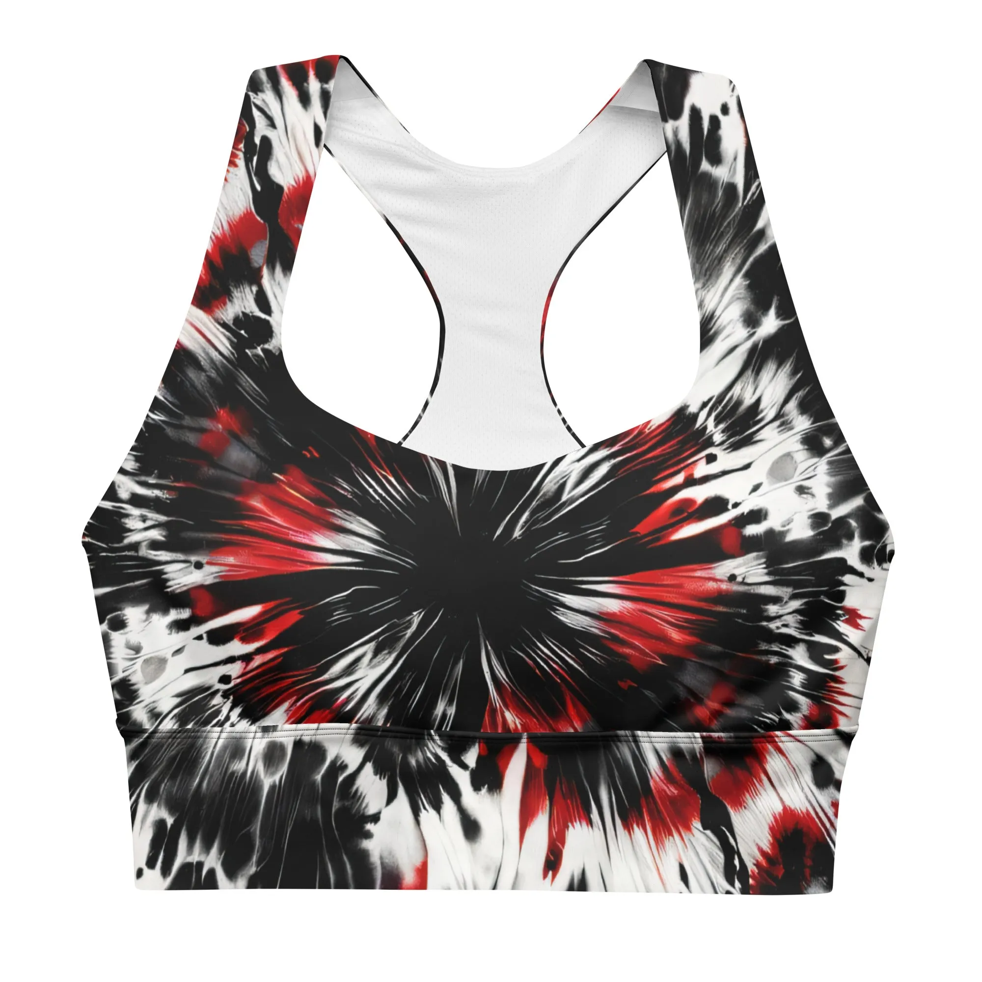 Longline Sports Bra Vampire's Veil