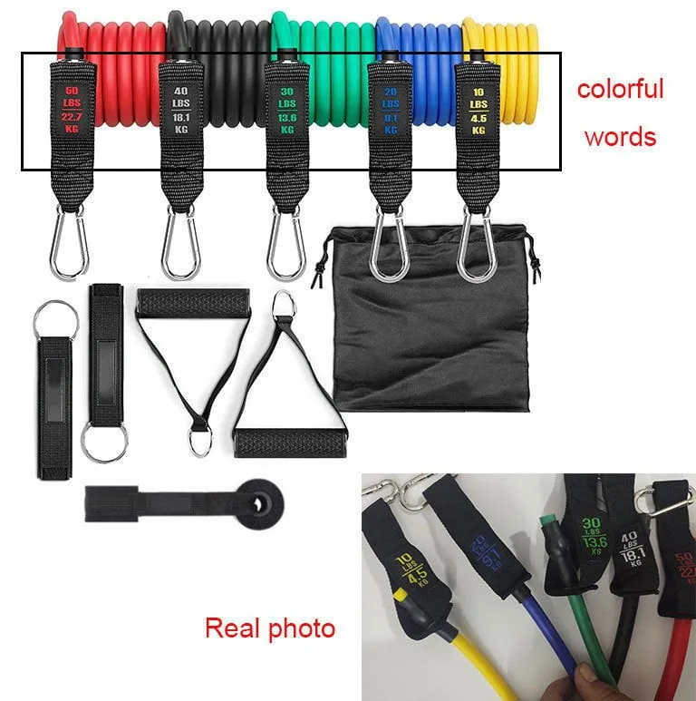 LovelyRLvely Fitness Rally Elastic Rope Resistance Band