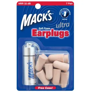 Mack&#39;s  SafeSound Ultra Foam Ear Plugs (7 pairs)