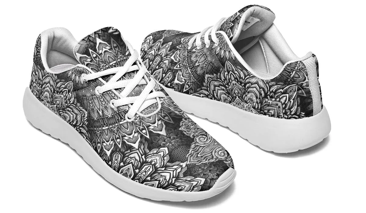 Mandala Bloom Classic Sneakers