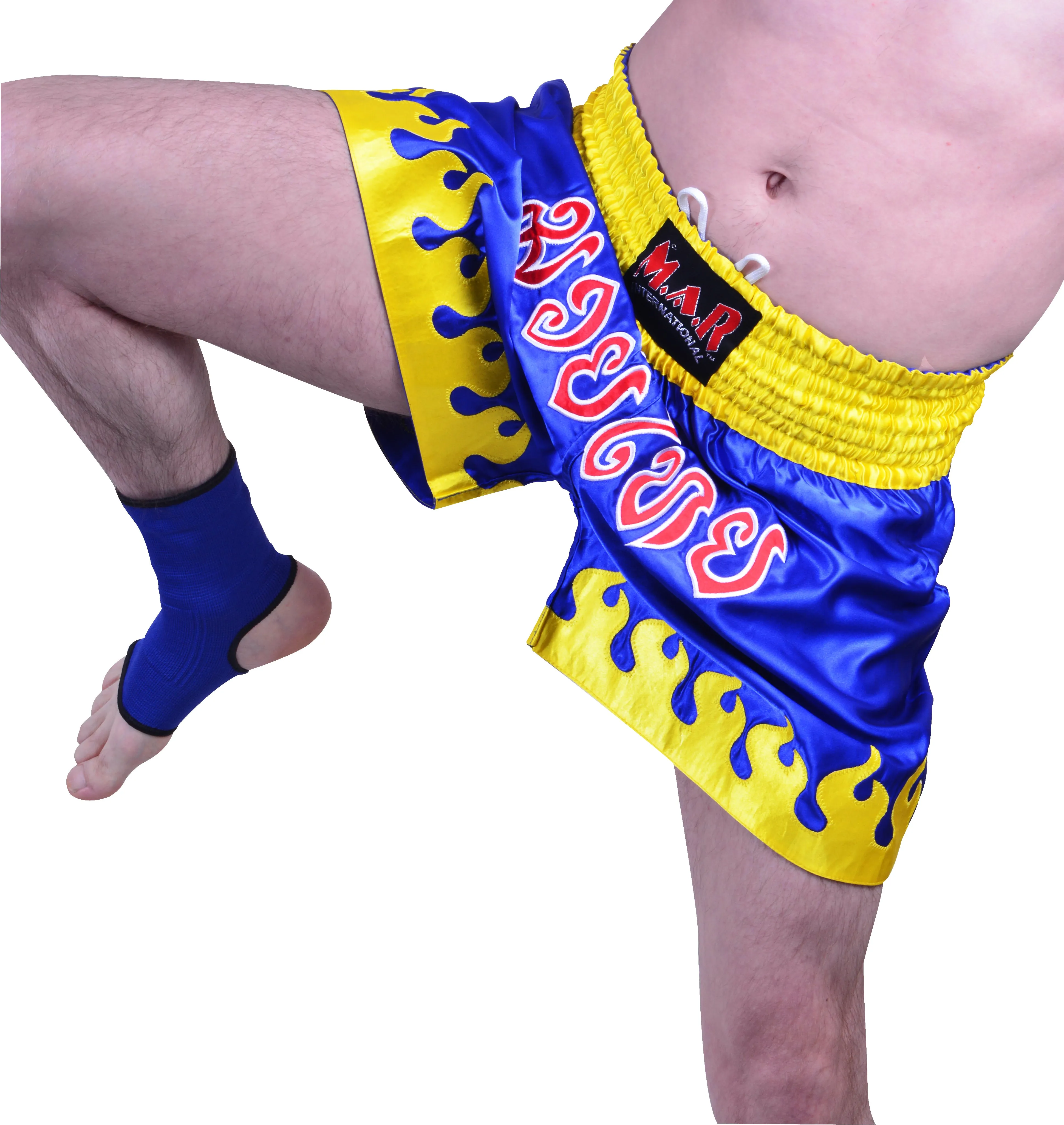 MAR-091A | Blue Kickboxing & Thai Boxing Shorts