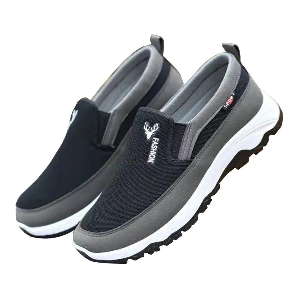 Men Penny Boat Shoes Sports Shoes Breathable Running Hiking Sneakers Flat Comfortable for Outdoor Activity Hiking Walking