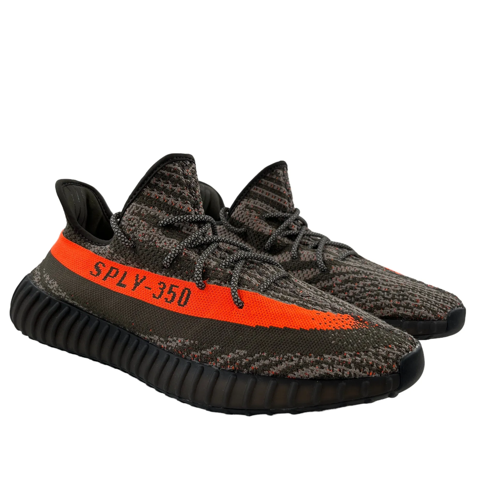 Men's Boost 350 V2 Carbon Beluga Low Trainers Grey Size EU 47 / UK 13