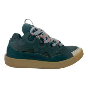 Men's Curb Low Trainers Green Size EU 42 / UK 8