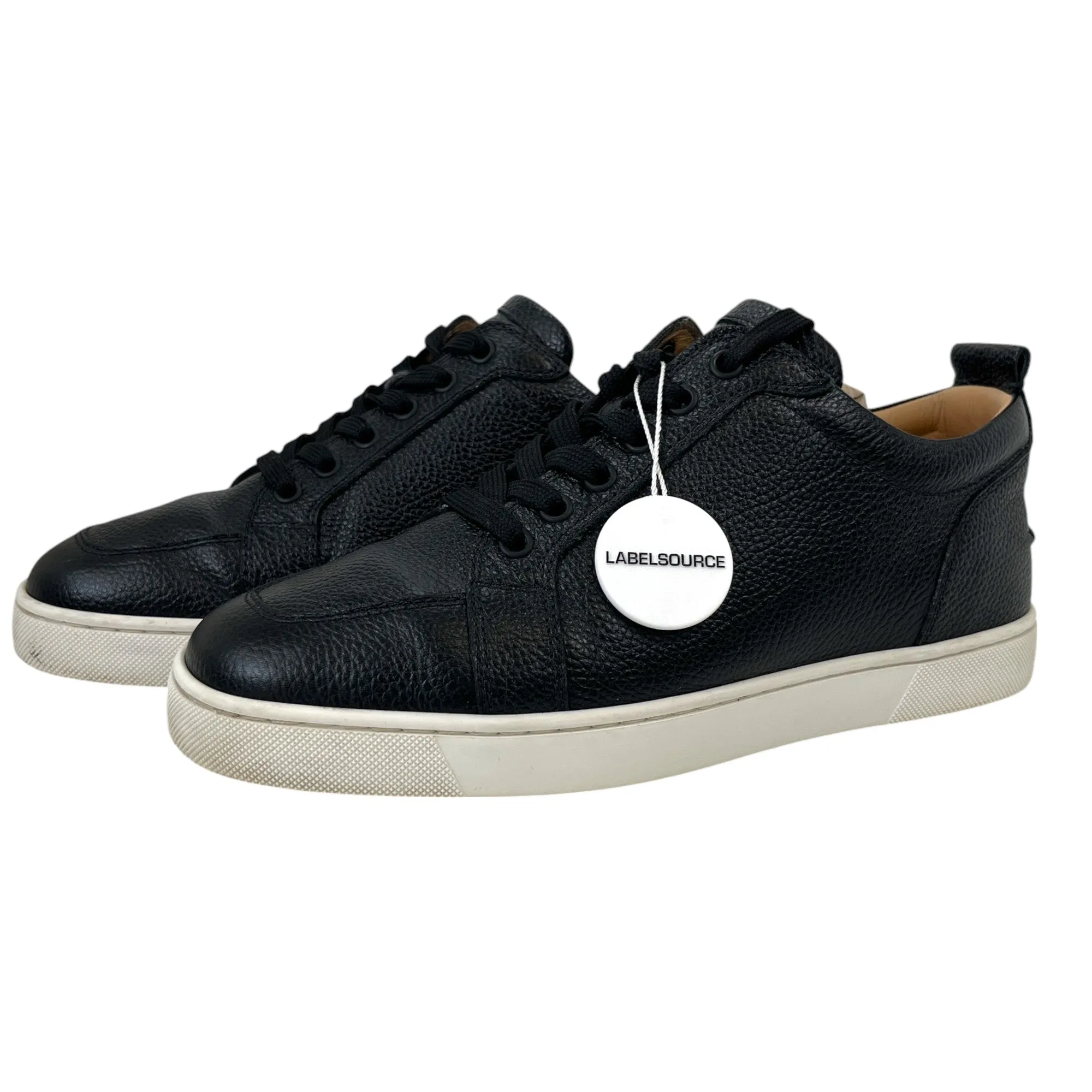 Men's Junior Low Trainers Black Size EU 41 / UK 7