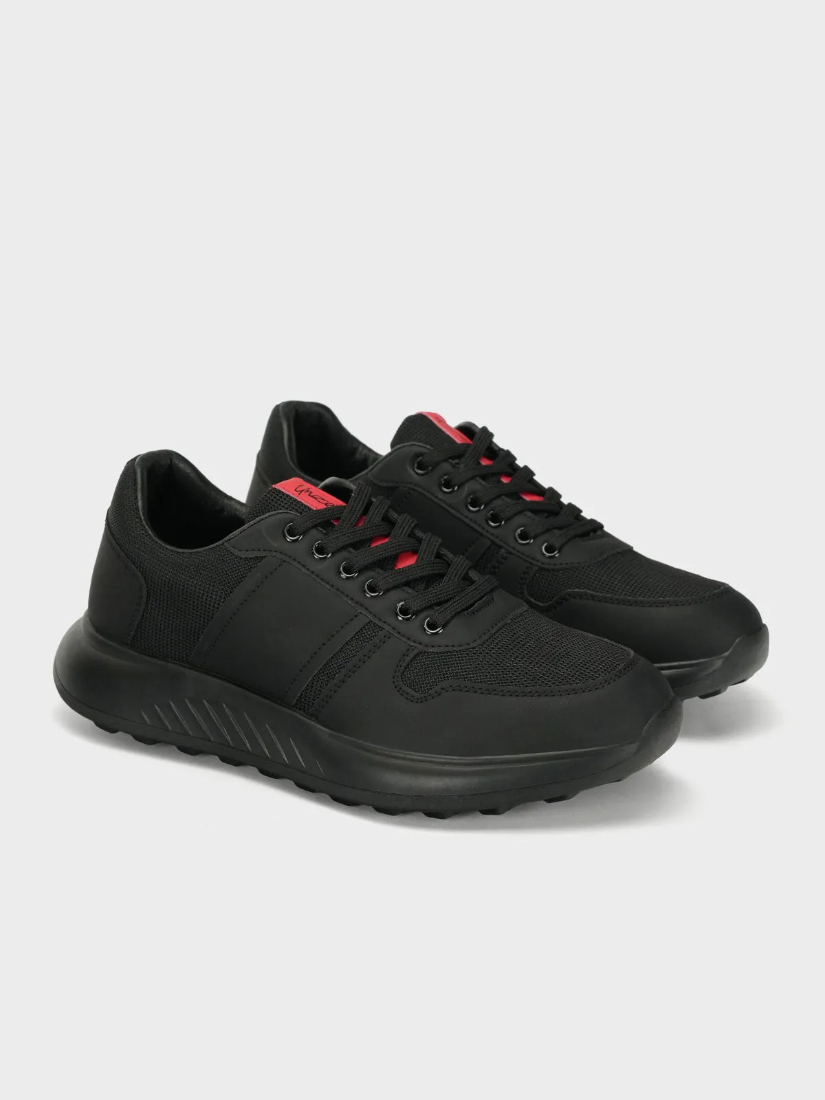 Mens "JUZAXI" Lace Up Comfy Trainers