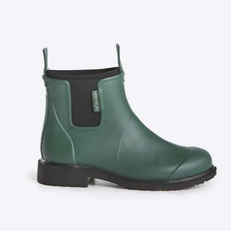 Merry People Bobbi Gumboot | Alpine Green/Black (Enhanced Traction)