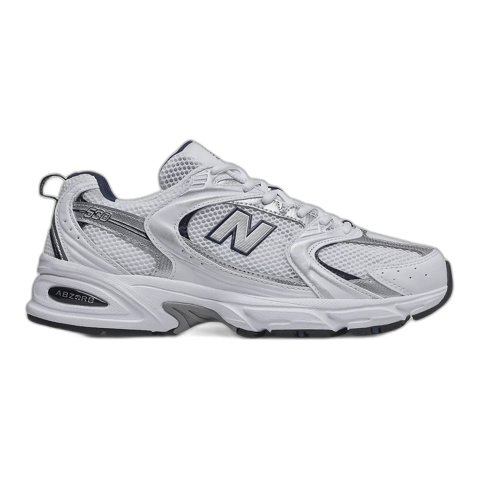 New Balance Men's 530 Shoes - White / Silver / Navy