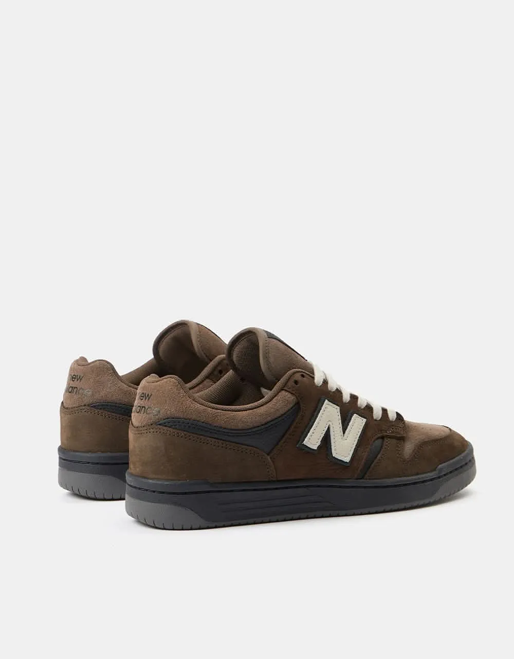 New Balance Numeric 480BOS Skate Shoes - Chocolate