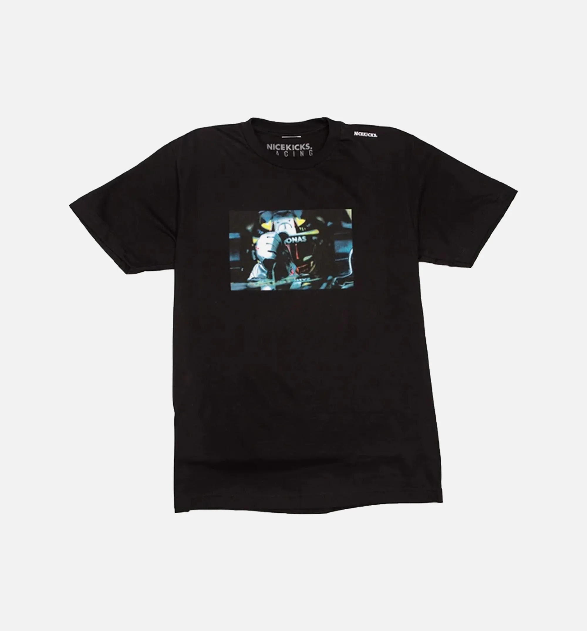 Nice Kicks Formula 1 Photo Print Shirt - Black/Black