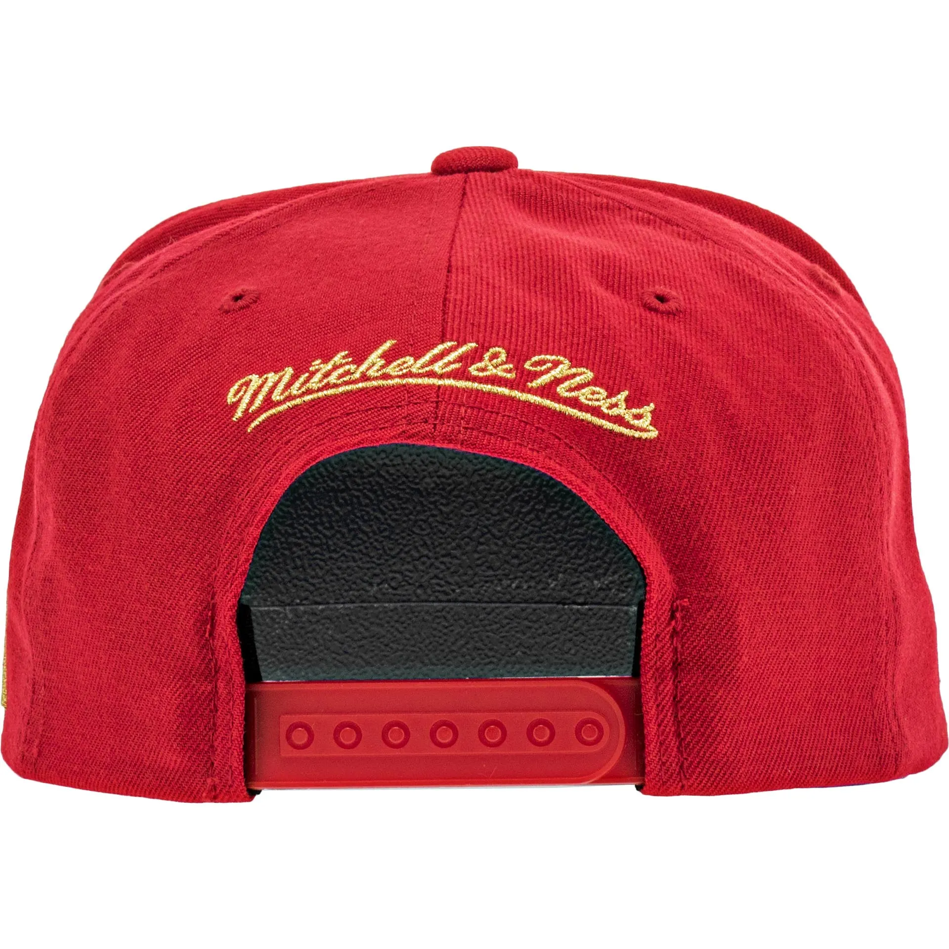 Nice Kicks X Mitchell & Ness "USA" Snapback Mens Hat - Red/Gold