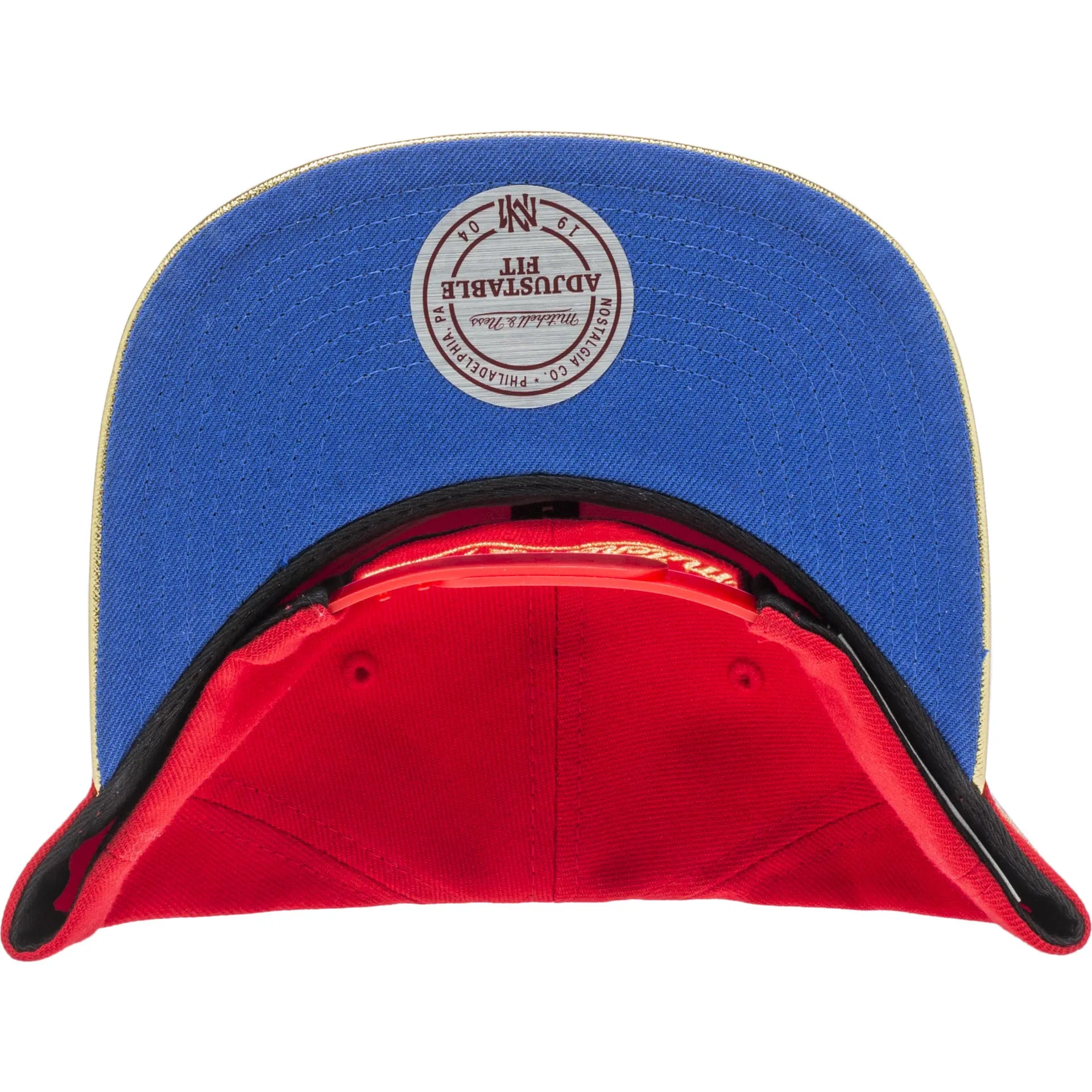 Nice Kicks X Mitchell & Ness "USA" Snapback Mens Hat - Red/Gold