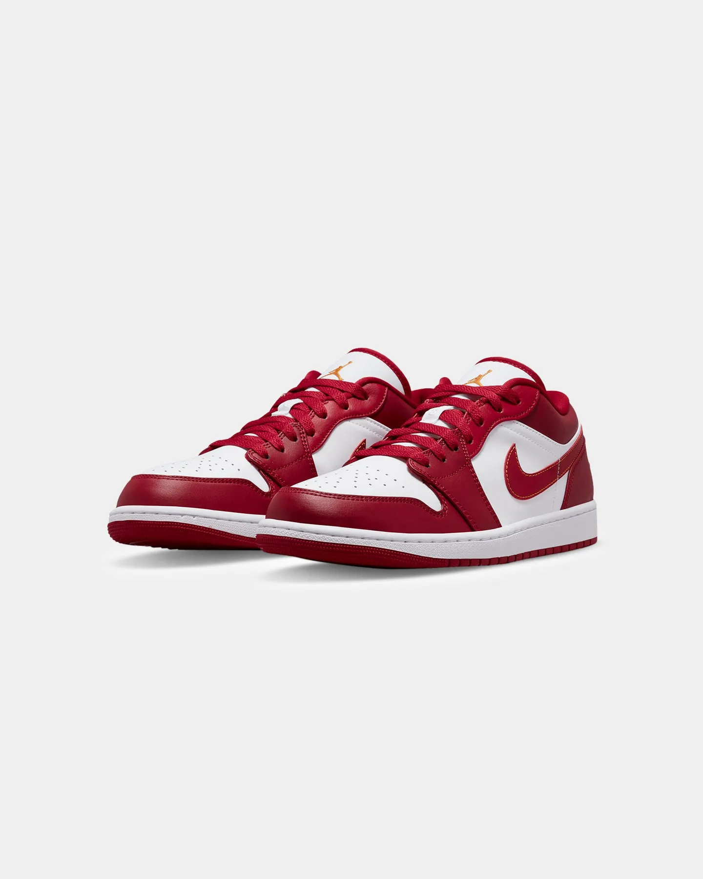 Nike Air Jordan 1 Low "Cardinal Red" Cardinal Red/Light Curry/White