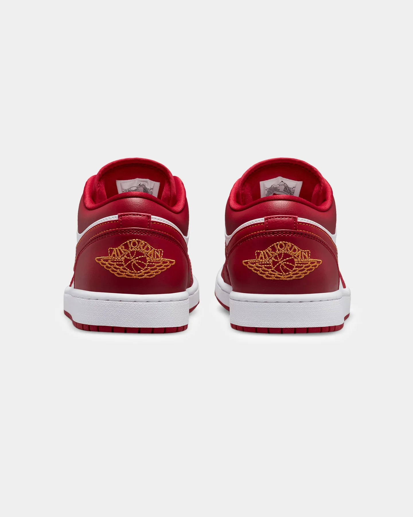 Nike Air Jordan 1 Low "Cardinal Red" Cardinal Red/Light Curry/White