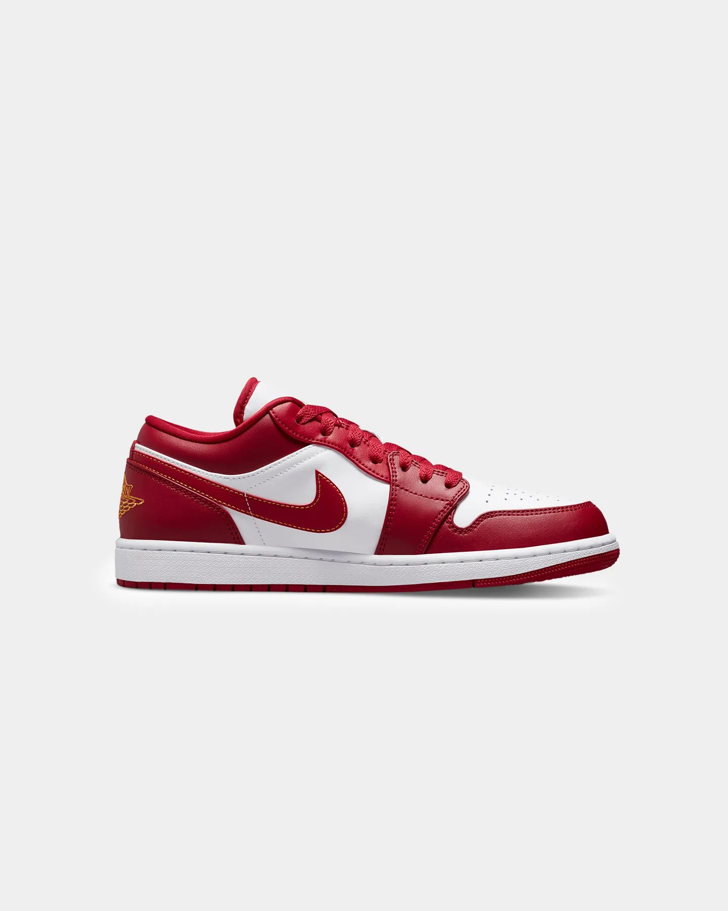 Nike Air Jordan 1 Low "Cardinal Red" Cardinal Red/Light Curry/White