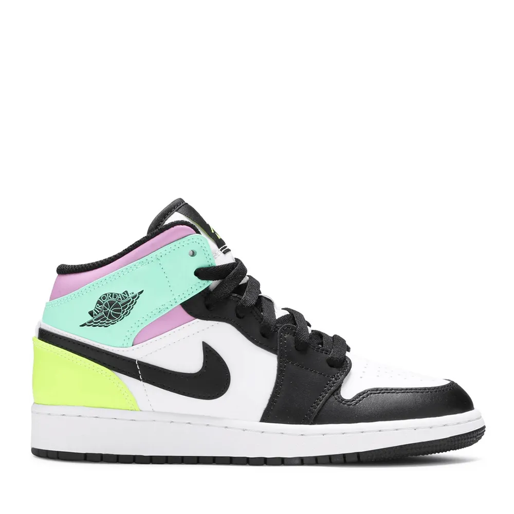 NIKE AIR JORDAN1 MID PASTEL GS (NEW) -