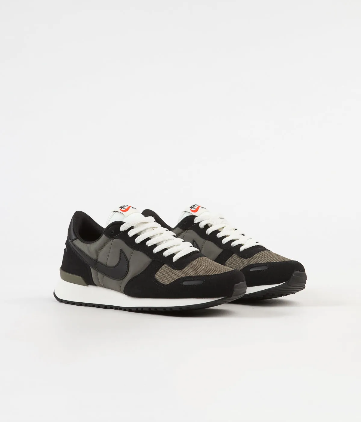 Nike Air Vortex Shoes - Black / Black - Medium Olive - Sail