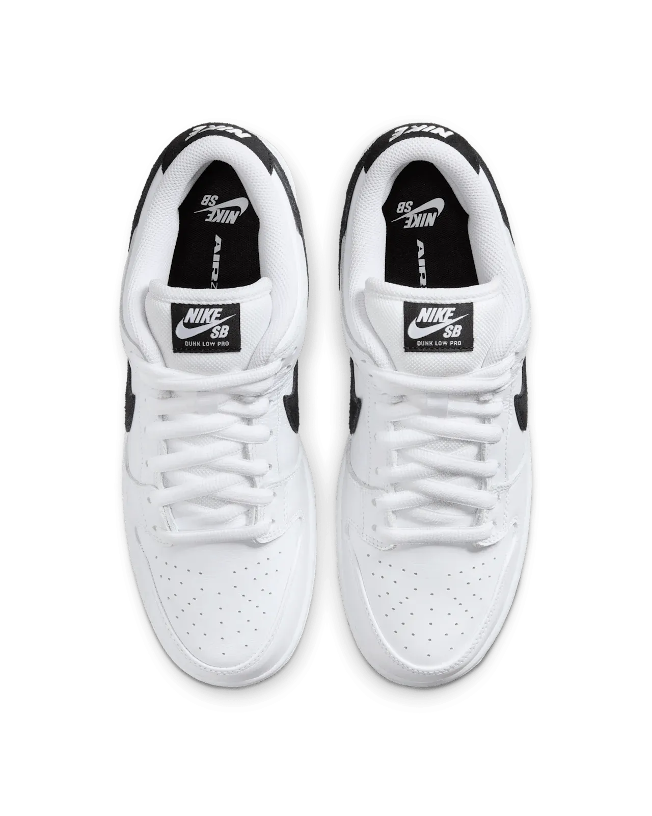 Nike SB Dunk Low Sneakers - White and Black *Excluded from the Free shipping offer*