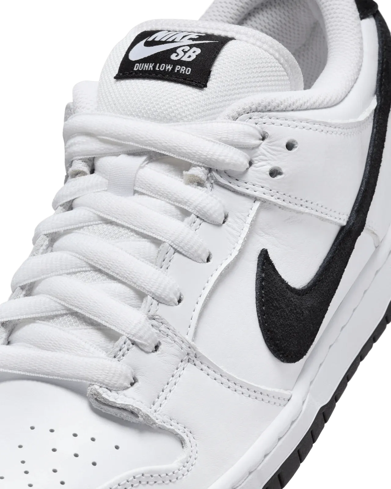 Nike SB Dunk Low Sneakers - White and Black *Excluded from the Free shipping offer*