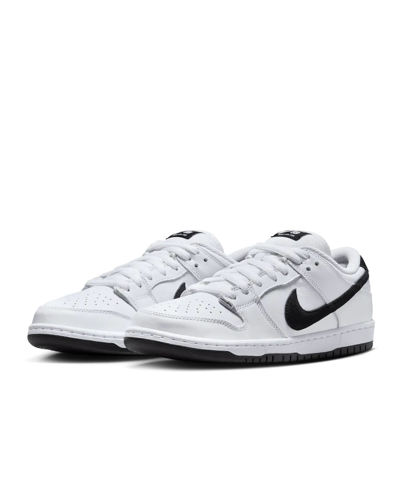 Nike SB Dunk Low Sneakers - White and Black *Excluded from the Free shipping offer*