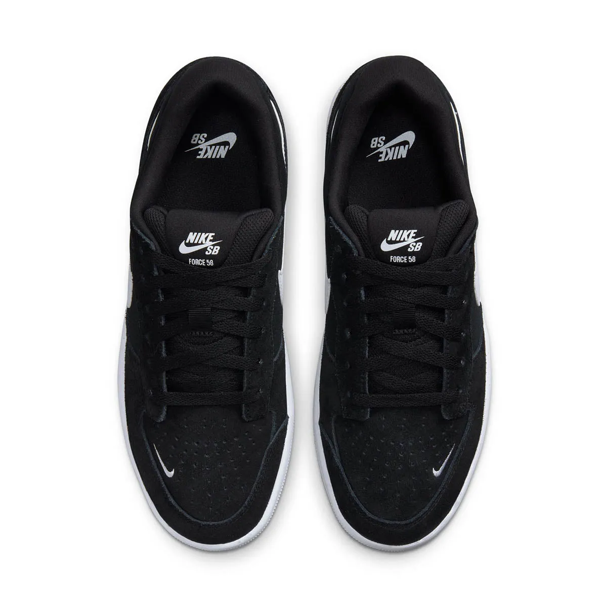 Nike SB - Force 58 Shoes Black/White-Black