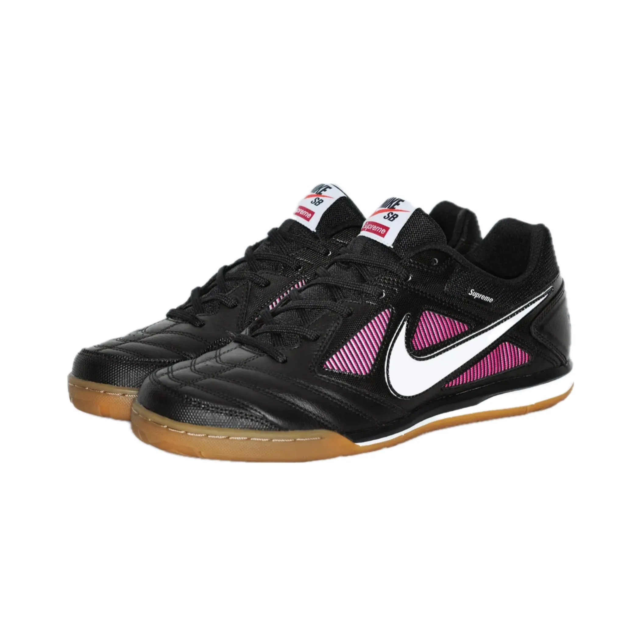 Nike SB Gato Supreme Black White Spirit Teal Gum Light Brown