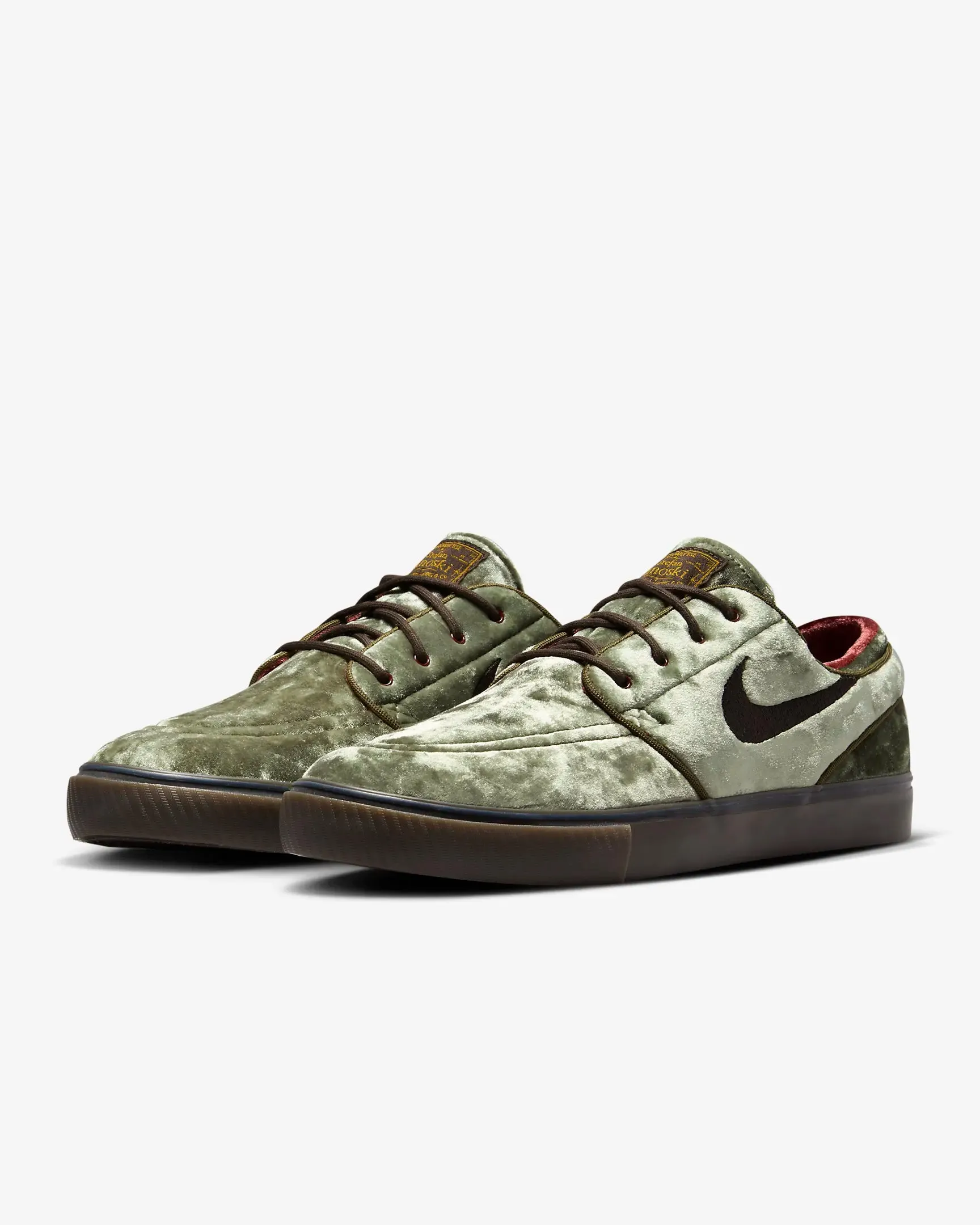 NIke Sb Zoom Janoski OG  - (Medium Olive/Baroque Brown/Dark Team Red/Velvet Brown)